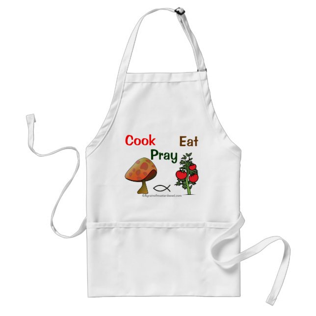 Delantal Cook Pray Eche Personalizar (Frente)