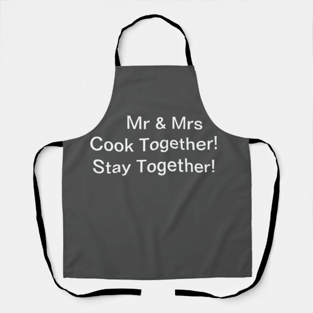 Delantal Cook Together Couples Apron (Anverso)