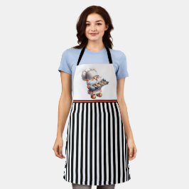 Delantal Cookie Baker Gnome Apron