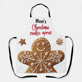 Delantal Cookie de Navidades personalizados