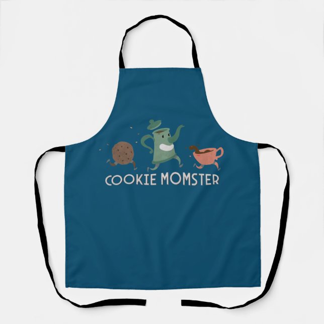 Delantal Cookie Momster (Anverso)