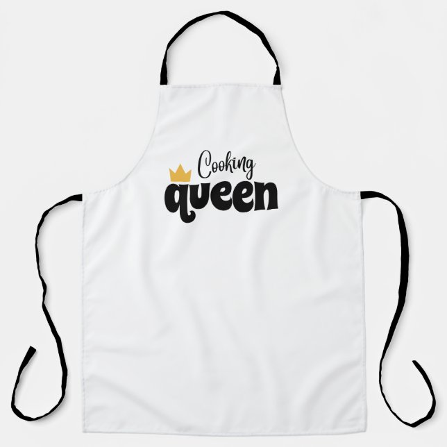 DELANTAL COOKING QUEEN APRON (Anverso)