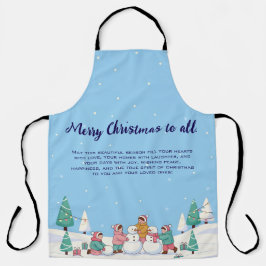 Delantal Cooking Up Christmas Magic