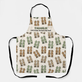 Delantal Cooks It Good Personalized 