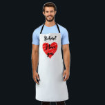 Delantal Cool red heart I love you for boyfriend<br><div class="desc">a colorful and vibrant design,  heart graphic,  this design is for lovers,  romantic and  colors,   special to give coworkers,  dad,  mom,  boyfriend,   partner or yourself,  it will be a great gift for Christmas,  birthday,  Valentine's Day,  yourself</div>