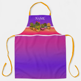 Delantal Copas de Apron de impresión en todo el mundo