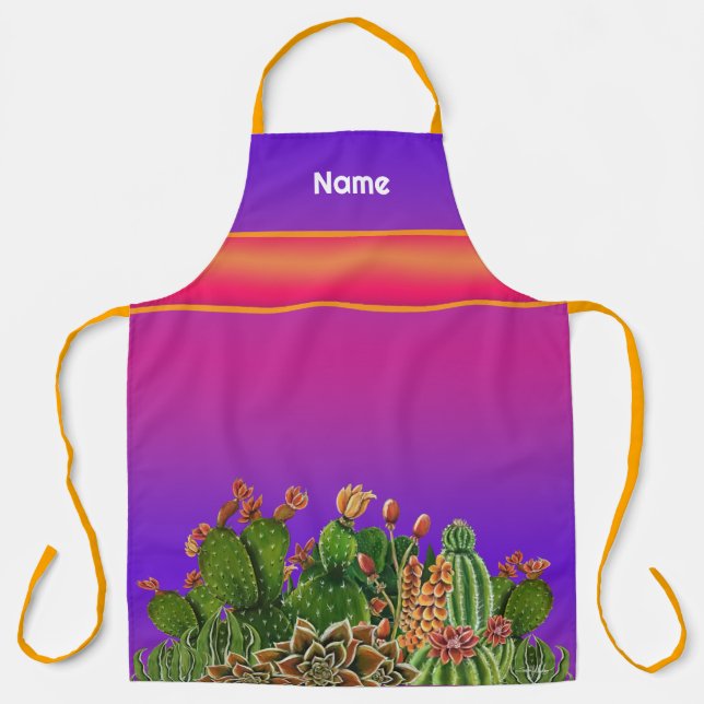 Delantal Copas de Apron de impresión en todo el mundo (Anverso)