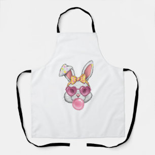 Delantal Coquette Cute Bunny Bow Easter Day Rabbit Adolesce