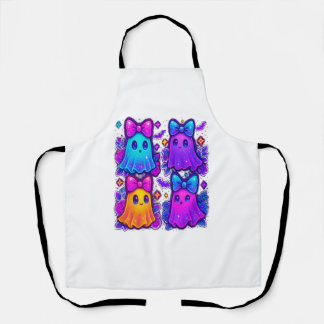 Delantal Coquette Iridescent Halloween