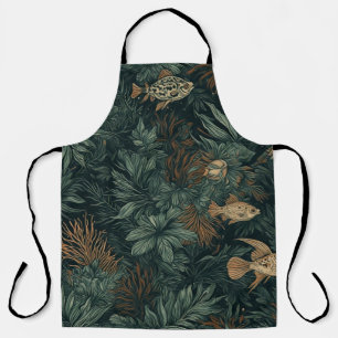 Delantal Coral Cosmos Drift - Apron