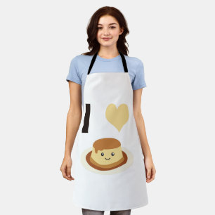 Delantal ¡Corazón (amor) flan! Apron adulto