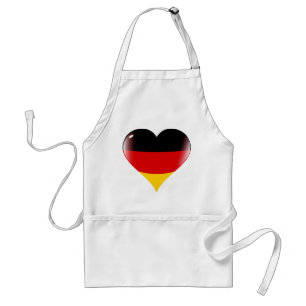 Delantal Corazón de Deutschland