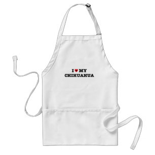 Delantal Corazón de mi Chihuahua