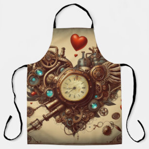 Delantal Corazón/el día de San Valentín de Steampunk