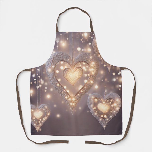 Delantal Corazón Lleno De Luz (Anverso)