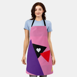 Delantal Corazón perseverante: Apron de impresión general