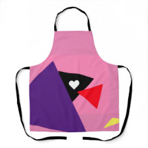 Corazón perseverante: Apron de impresión general