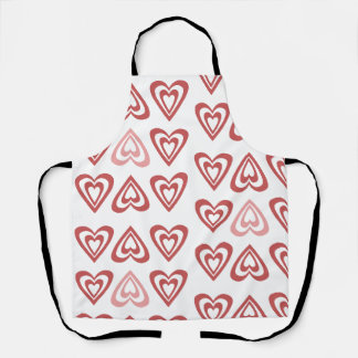Delantal Corazones Adorables de San Valentín – Diseño de Am