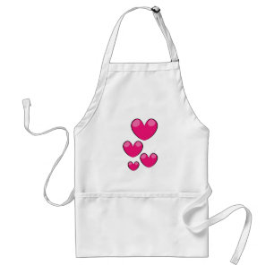 Delantal Corazones de Amor