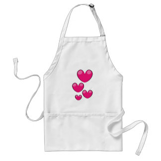 Delantal Corazones de Amor