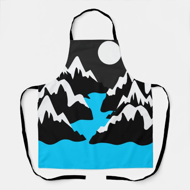 Delantal Cordilleras marinas (Anverso)