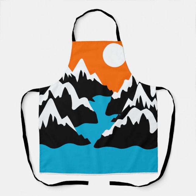 Delantal Cordilleras montañosas de cordillera (Anverso)