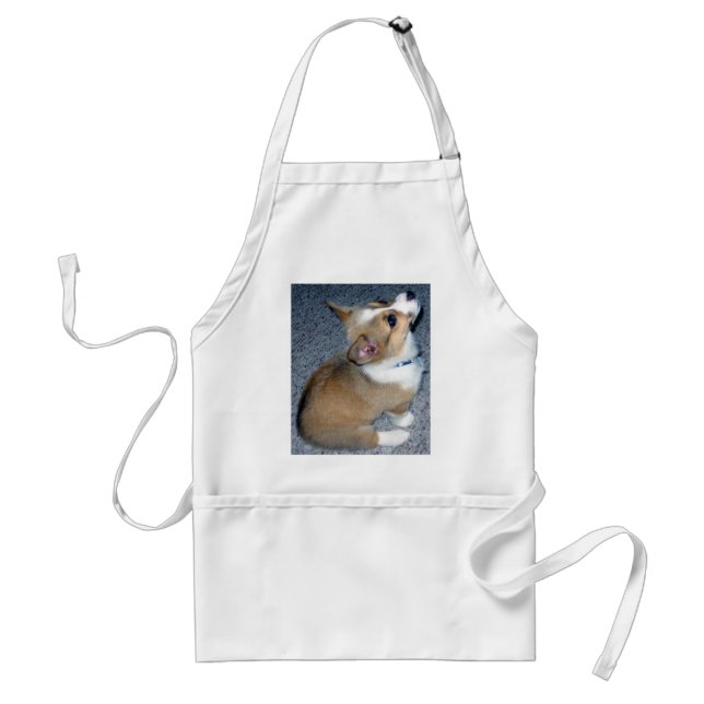 Delantal Corgi Corgi Cuppy Dog Gear (Frente)