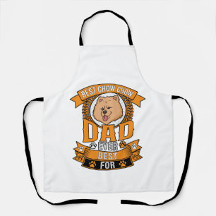 Delantal Coro Padre Perro Siempre Corona Huellas de Patas