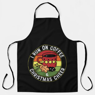 Delantal Corro En Café Y Navidades Saludan
