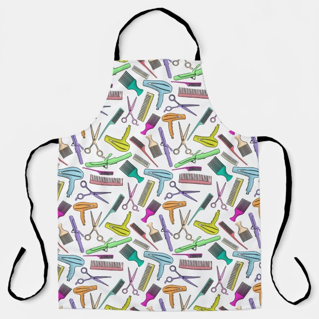 Delantal Corte del cabello del salón (Anverso)