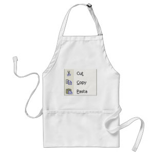 Delantal Corte las pastas de la copia