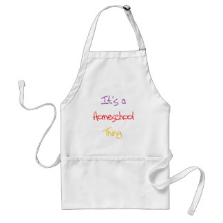 Delantal Cosa de Homeschool