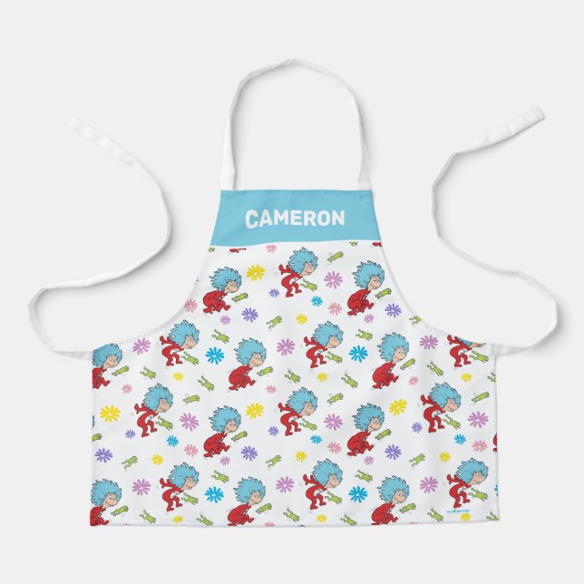 Delantal Cosa Una Cosa Patrón De Dos Cosas De Rana De Adorm (Anverso)