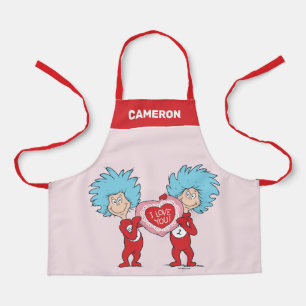 Delantal Cosa Uno Cosa Dos Te Amo