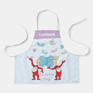 Delantal ¡Cosa Uno Dos Es Las Cosas Pequeñas!
