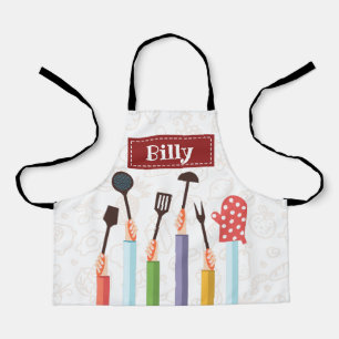 Delantal Cosas de cocina Apron rojo