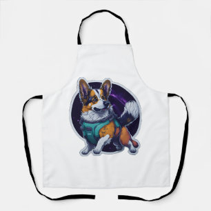 Delantal Cosmo, perro viajero espacial galáctico