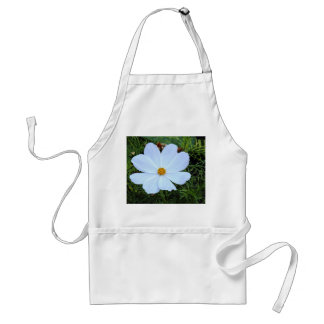 Delantal Cosmos blancos