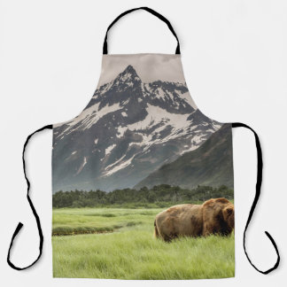 Delantal Costa de Alaska, oso pardo