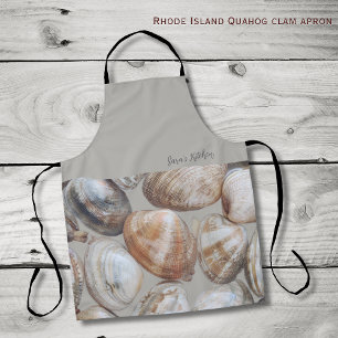 Delantal Costero de Almejas Quahog de Rhode Island