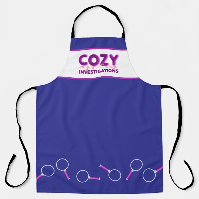 Delantal Cosy Mystery Investigations Apron (Anverso)