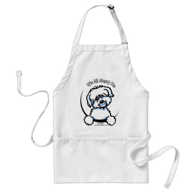 Delantal Coton de Tulear es todo sobre mí (Frente)