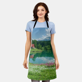 Delantal Cottagecore Charm - Colinas encantadas