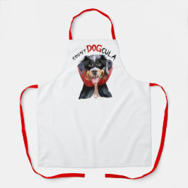 Delantal Count DOGcula Bernese Mountain Dog Halloween diver