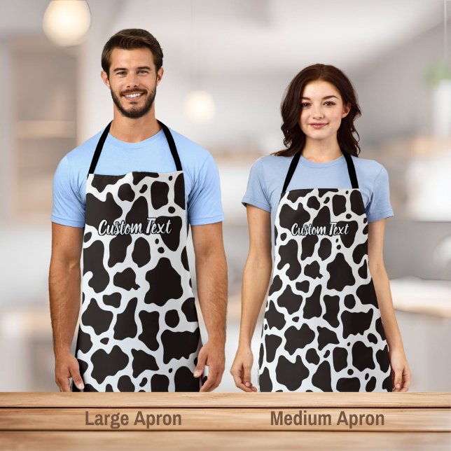 Delantal Cow Pattern (Subido por el creador)