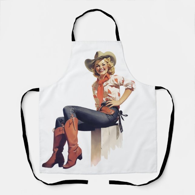 Delantal Cowgirl Apron (Anverso)