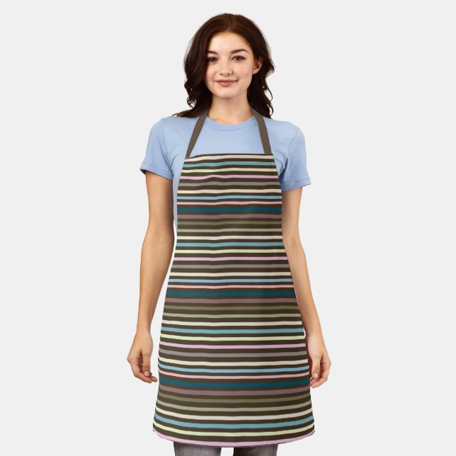 Delantal Cozy stripes apron (Gastado)