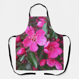Delantal Crabapple de floración rosa