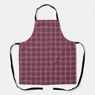 Delantal Cranberry Red Tartán Plage