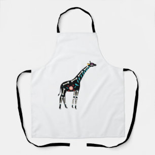 Delantal Cráneo De Azúcar Curso Giraffe Mexicana Halloween 